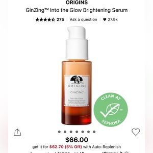 Try Before You Buy Origins brighten serum